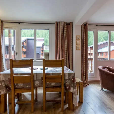 Duplex A Avec Wifi, Parking Et Balcon Expose Sud - Fr-1-694-148 Val-dʼIsère